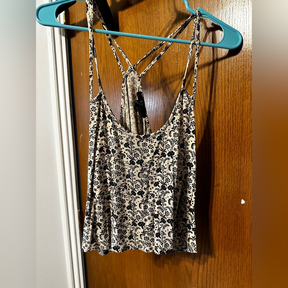Forever 21 Floral Tank/Crop Top